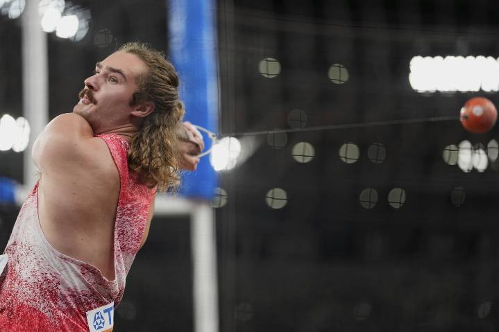 CP NewsAlert: Katzberg wins hammer throw gold at world athletics championships