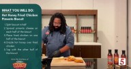 Let Me Help: Hot Honey Fried Chicken Pimento Biscuits
