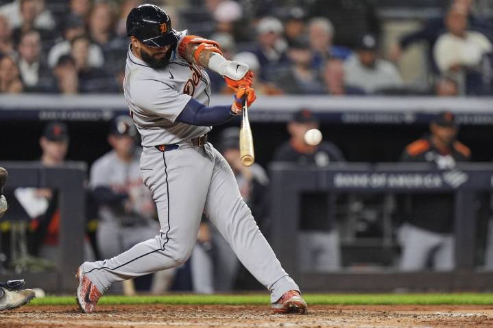 Torres’ 3 RBIs lead Tigers over Yankees 11-1 for 1st season-series win vs New York since 2011 – Winnipeg Free Press