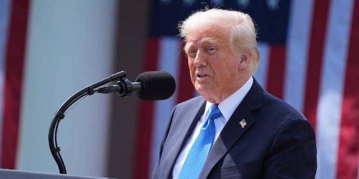 Trump says the US military again targeted a boat allegedly carrying drugs from Venezuela