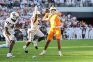 No. 15 Tennessee rallies to force OT and beat Mississippi State 41