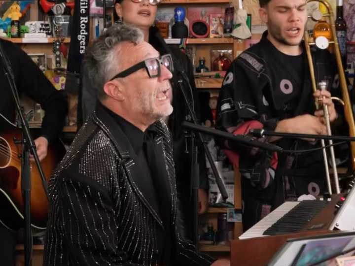 Fito Páez derrochó entusiasmo en el Tiny Desk, de Washington