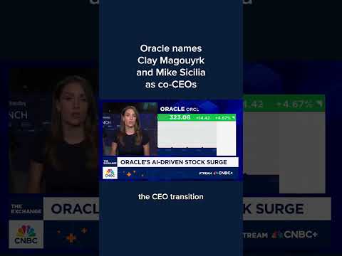 Oracle names Clay Magouyrk and Mike Sicilia as co