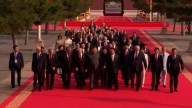 Xi, with Kim and Putin on his side, leads delegation for Beijing military parade