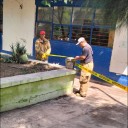 Cae jardinera sobre alumna en primaria “José Martínez y Martínez”