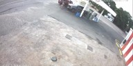 Shocking video shows Nebraska man dodging out-of-control car at a gas station