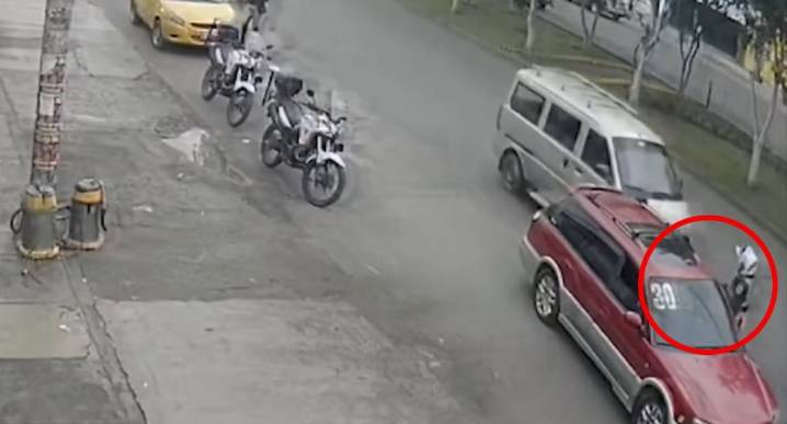 San Martín de Porres: atropellan a agente de tránsito en operativo y chofer abandona el vehículo | pnp 