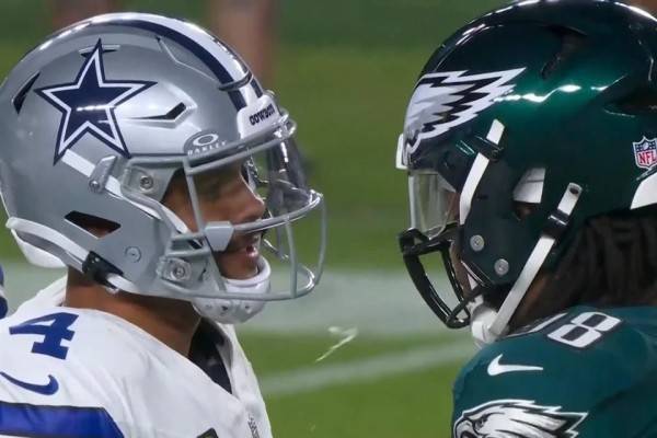 Jalen Carter recibe multa económica por escupir a Prescott