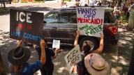 3 people detained, cited by federal law enforcement during ICE protest