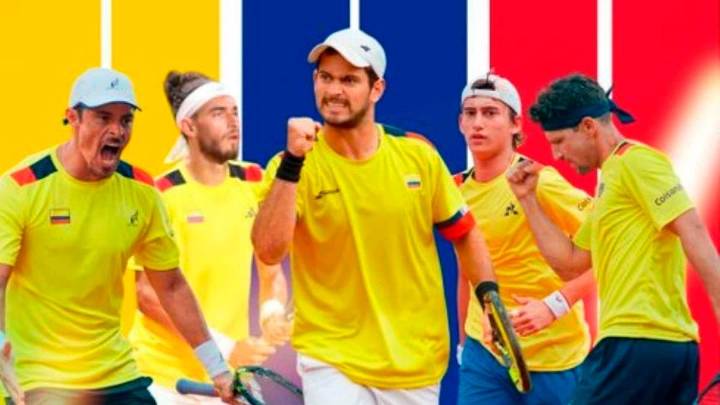 Prográmese, este viernes arranca la serie de Copa Davis entre Colombia y Eslovaquia