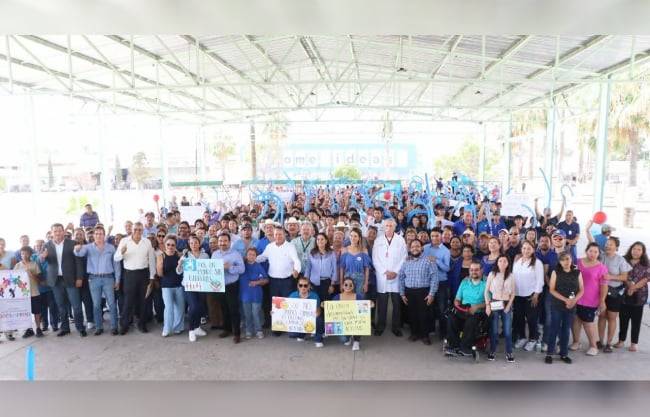 Marcha alcalde Óscar Ríos por la inclusión