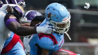 Coach DeSean Jackson, Delaware State beat Bowie State in football