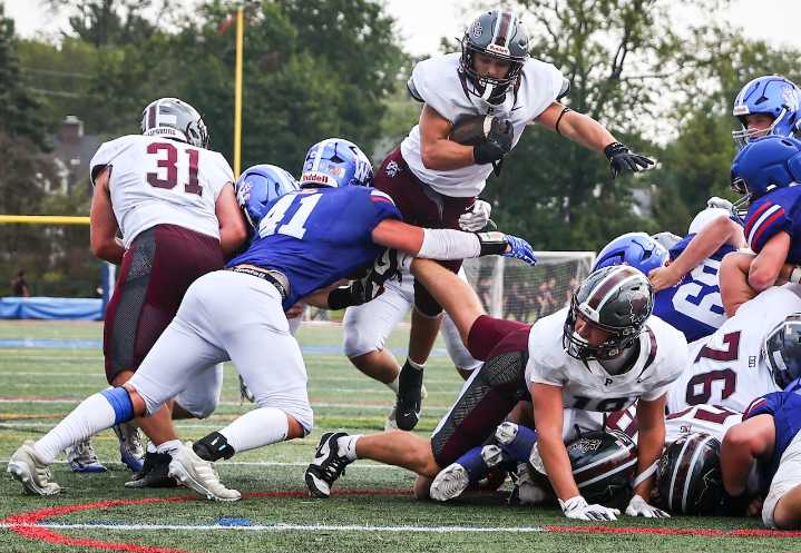 Phillipsburg football pounds Westfield in season
