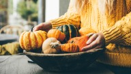 The Simple DIY That Makes Dollar Tree Styrofoam Pumpkins Look Way More High