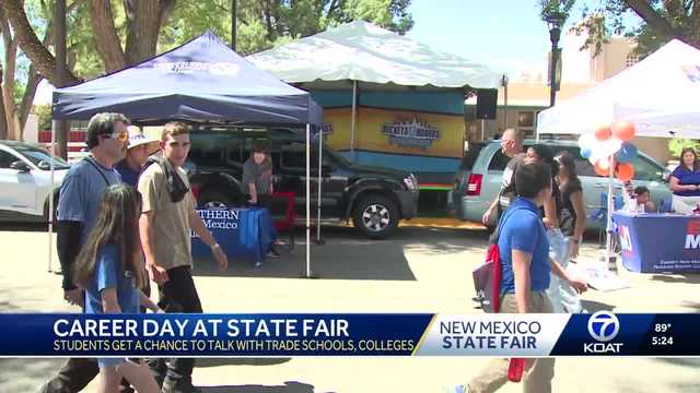 New Mexico State Fair holds career day for students