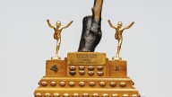 What trophy do Purdue and Notre Dame play for?
