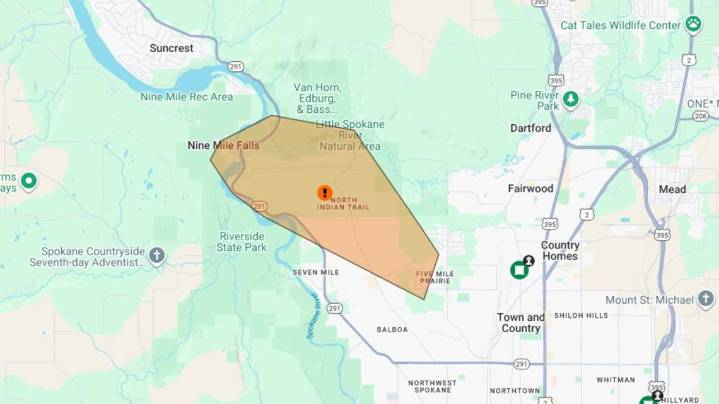 Avista may shut off power in north Spokane due to increased wildfire risk