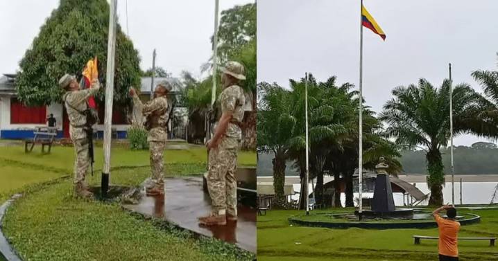 Perú retiró bandera de Colombia izada en el pueblo Tres Fronteras, confirma el canciller Elmer Schialer