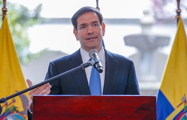Marco Rubio no ve necesarios los ataques contra el narcotráfico en ‘países amigos’