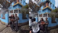 Quería tomarse una foto en casa de Betty la Fea… y terminó sin teléfono