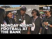Ravens fans are gathering to tailgate before tonight's game!