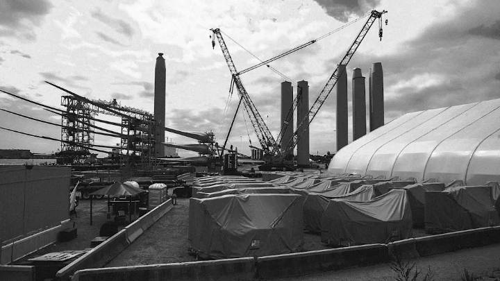 Can this enormous wind farm finish construction before the Trump administration stops it again?