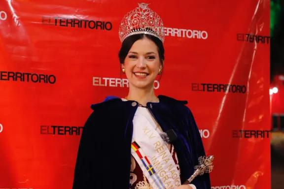 "Estoy cumpliendo un sueño", aseguró la flamante Reina Nacional