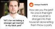 Woman Demands To Marry In Stranger’s Backyard, Cries When They Refuse