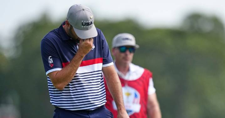 Ryder Cup: Scottie Scheffler goes 0-2 at one of tournament's worst first days
