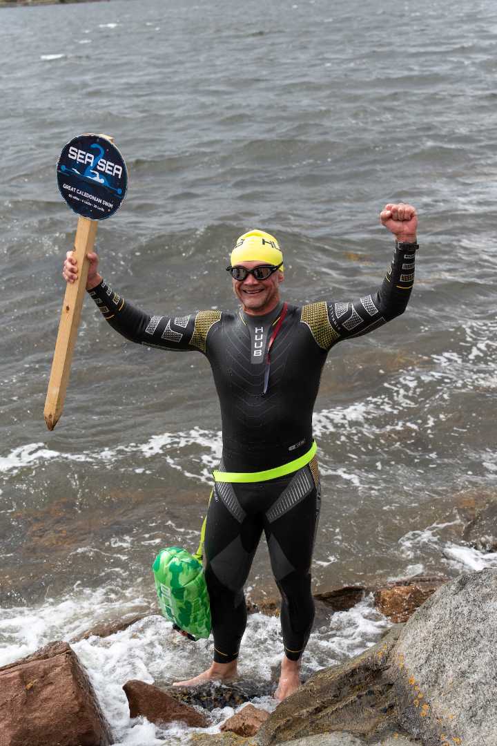 Sinky or swim? Iain conquers canal challenge