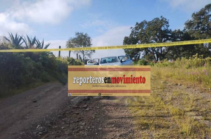 FUERON EJECUTADOS EN EL INTERIOR DE UN VEHÍCULO CUATRO SUJETOS EN TEMOAYA