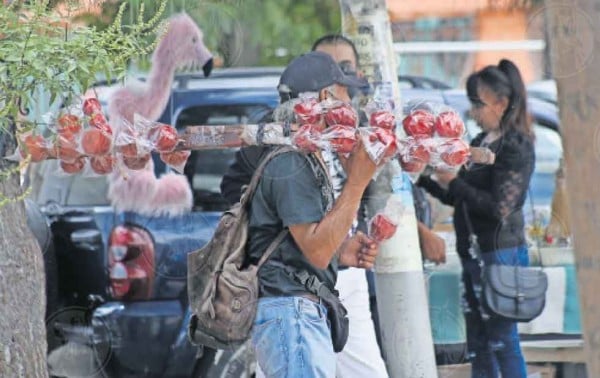 Sin permiso, 10% de ambulantes