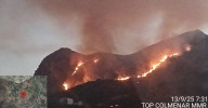 Declarado un incendio forestal en Alcaucín, el segundo de la semana