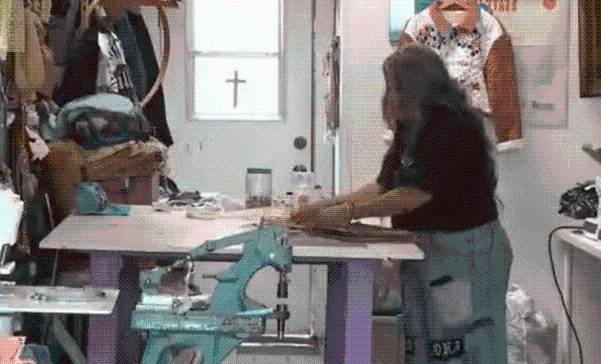 San Diego Mexican American designer turns old clothes into cultural statements