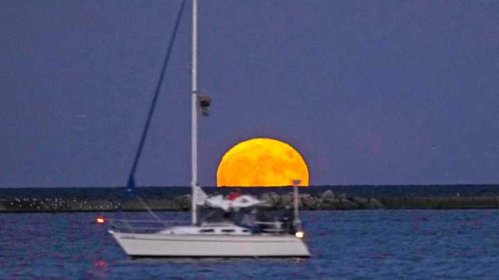 3 supermoons this fall will make the moon look larger than normal. When they appear