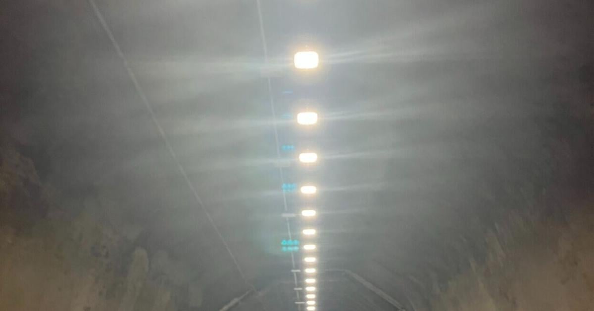Knapps Hill Tunnel near Chelan reopens ahead of schedule with new lighting