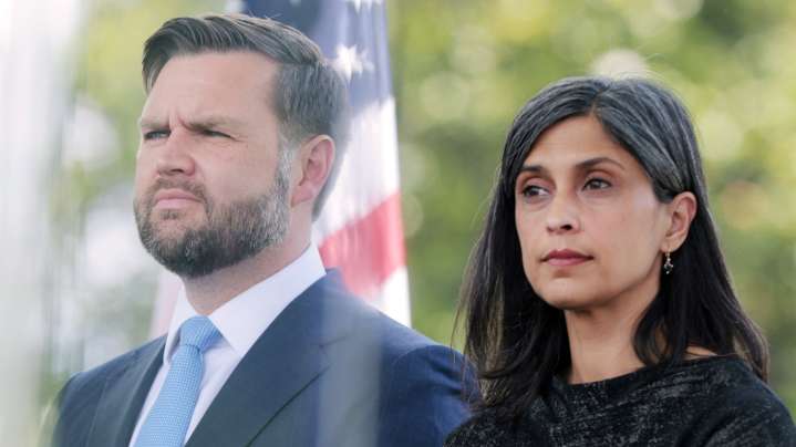 Usha Vance Steps Out Of JD's Shadow In Vulnerable Moment With Charlie Kirk's Widow