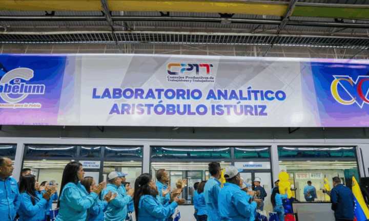 Cabelum inaugura el Laboratorio “Aristóbulo Istúriz”
