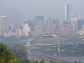 Experts warn to avoid outdoors even as air quality improves