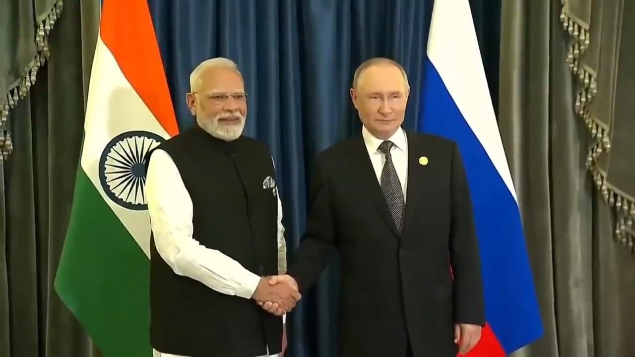 Putin and Modi hold bilateral talks on the sidelines of SCO summit