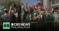 Philadelphia Eagles fans celebrate wild win over Rams