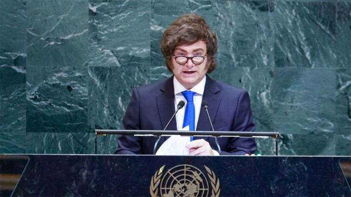 Milei arremete contra la ONU ante la Asamblea General: «Un gobierno de burócratas»