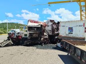 Atiende Protección Civil Sombrerete accidente en la carretera federal 45