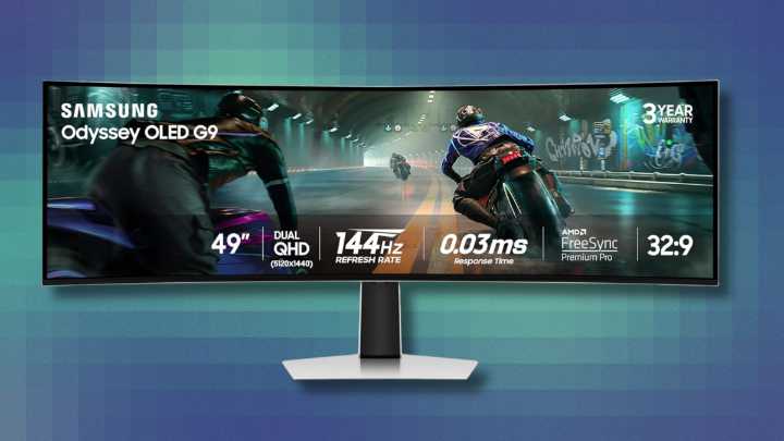 Best gaming monitor deal: Get the Samsung Odyssey OLED G9 monitor for $450 off