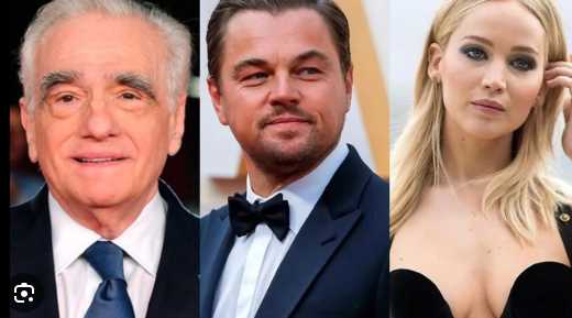 Leonardo DiCaprio y Jennifer Lawrence juntos en nueva película de Martin Scorsese