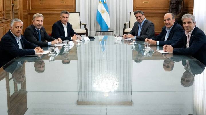 La trastienda del debut de Cornejo en la mesa de gobernadores de Milei