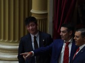 En medio de la pelea entre Francos y el Gordo Dan por Luis Juez, Santiago Caputo reactivó su cuenta de X