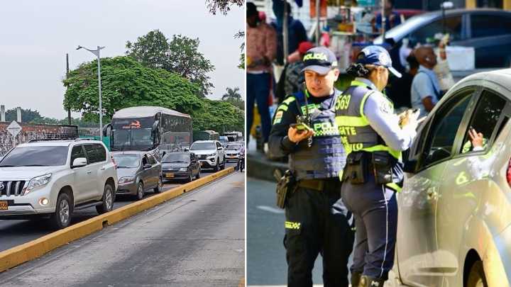 ¡Evite multas! Pico y placa en Cali para el lunes 1° de septiembre de 2025
