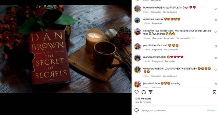 Dan Brown presenta el libro El último secreto