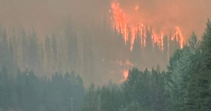B.C.’s wildfire season ramps up: Major highway closed, heavy smoke blankets areas